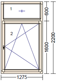 окно с фрамугой 2
