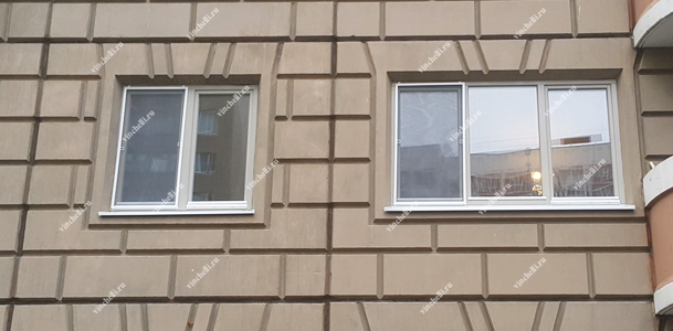 деревянные окна в квартира от винчелли